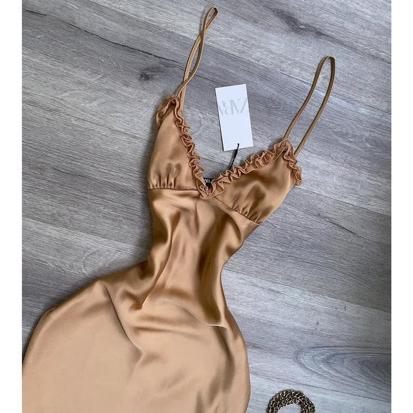 RARE!!! ZARA Satin Effect Slip Dress NWT - Picture 16 of 16